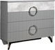 Комод ФорестДекоГрупп Никея (серый) - 
