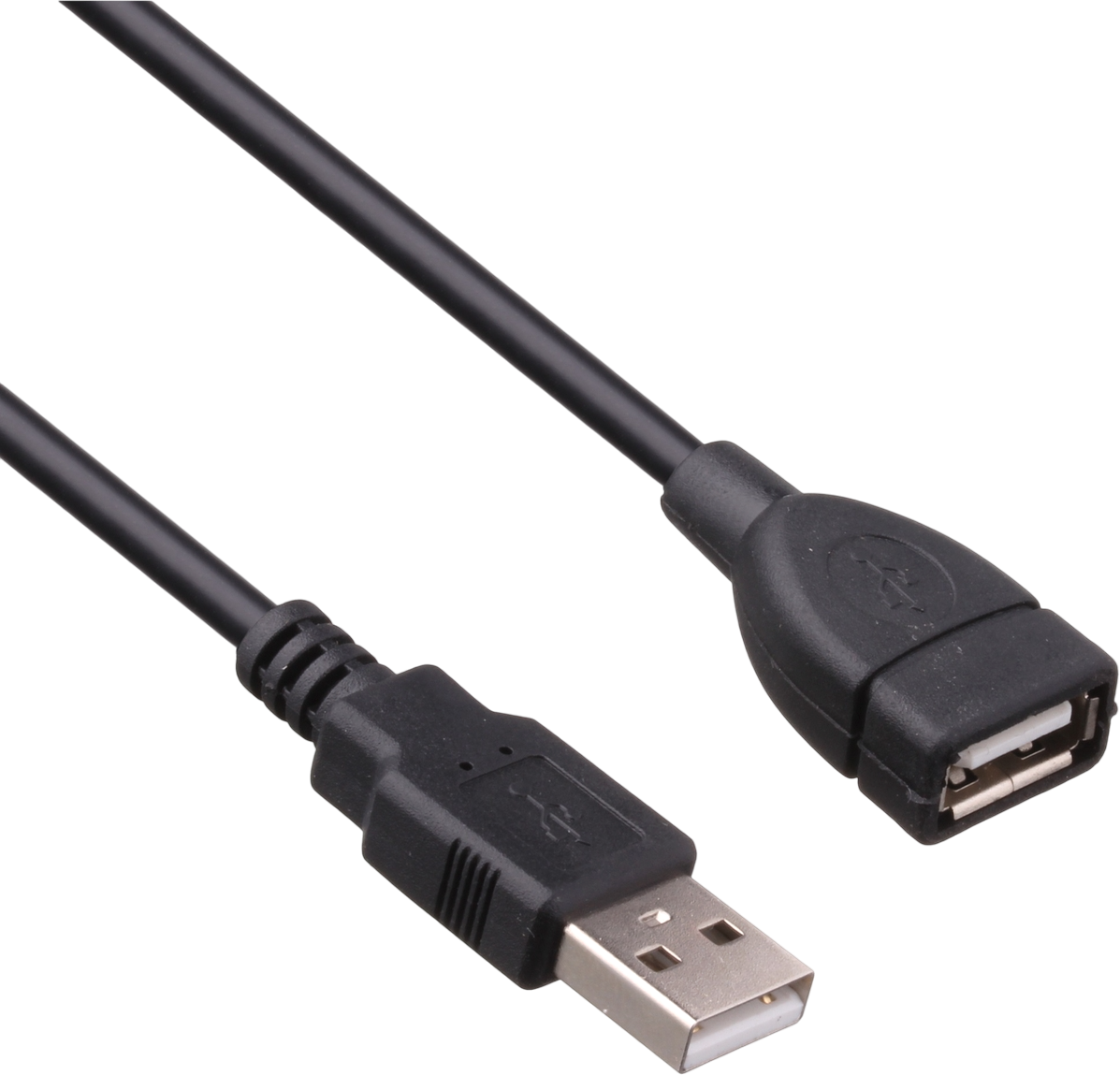 Удлинитель кабеля ExeGate EX-CC-USB2-AMAF-1.8 / EX138943RUS (1.8м)
