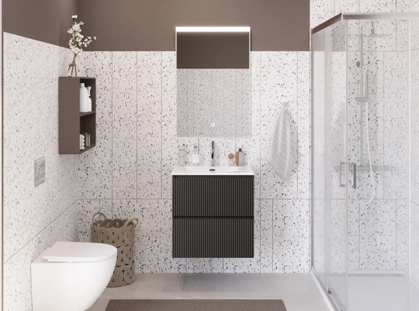 Тумба под умывальник BelBagno UNO-MINI-500-2C-SO-GSO