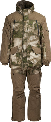 Костюм для охоты и рыбалки УРСУС Tundra Alova MX/РГ/ Finlyandiya Khaki1 / КОС2021 (р.60-62, 182-188) - 