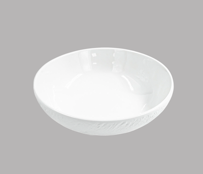 Набор тарелок Stenova Home Lava 61418121 (2шт, белый фарфор) -