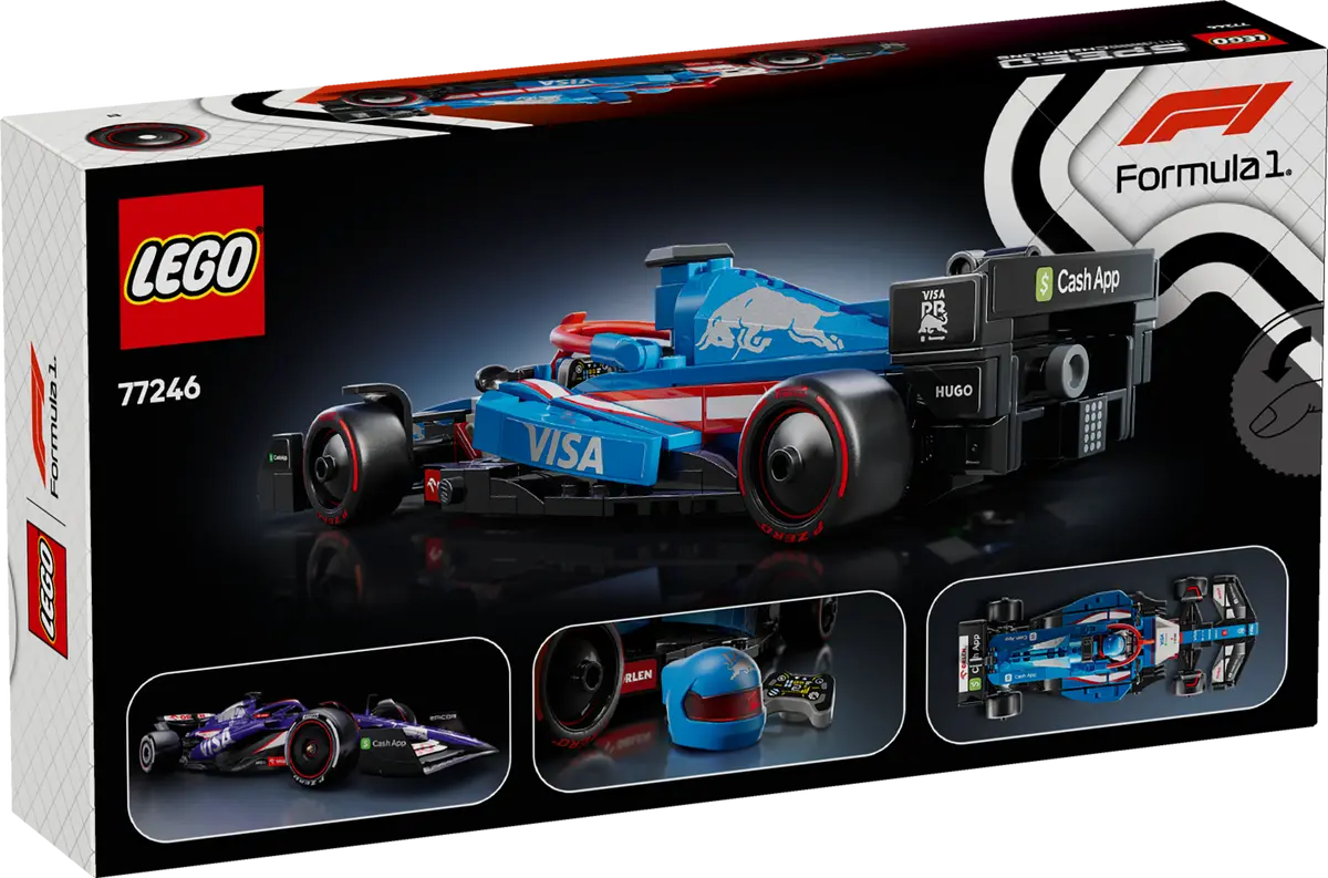 Конструктор Lego Speed Champions Болид Формулы-1 Visa Cash RB VCARB 01 / 77246 — фото 2