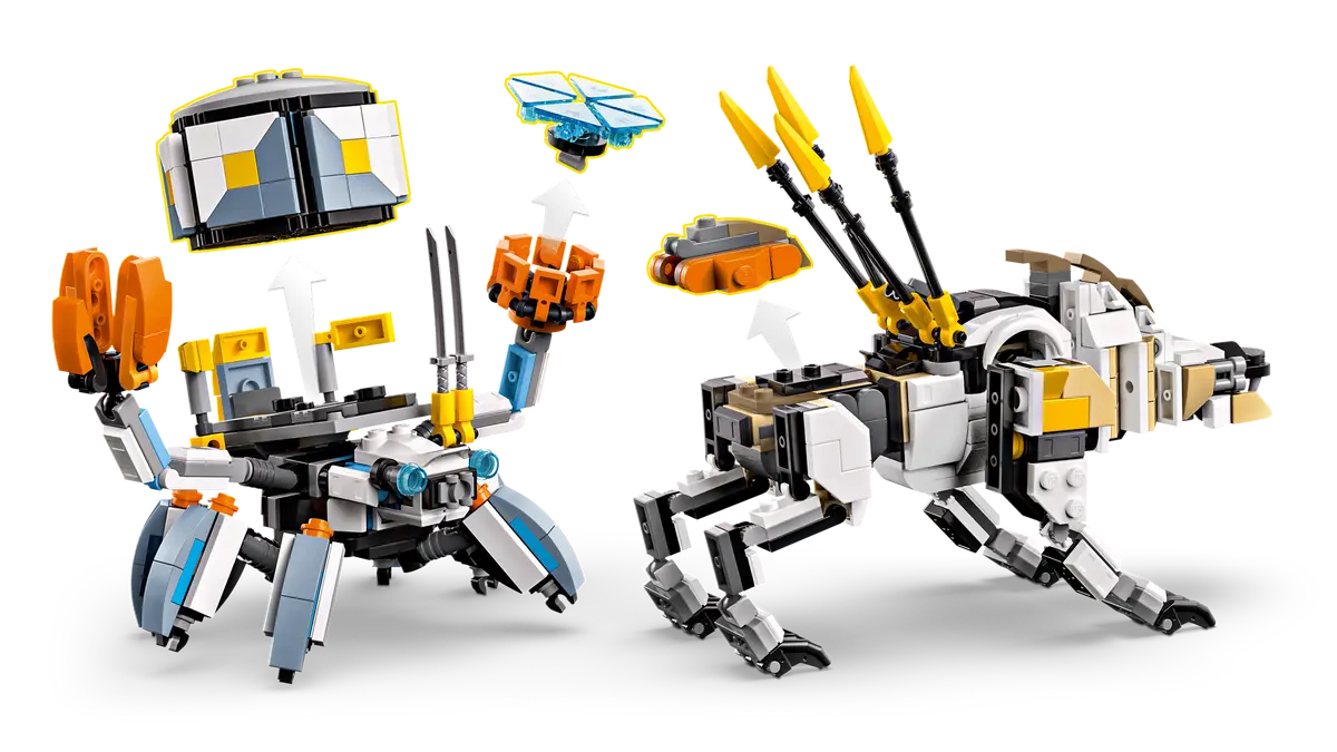 Конструктор Lego Horizon Adventures Элой и Варл против Шелл-Уокера и Савтуза (77037) — фото 5