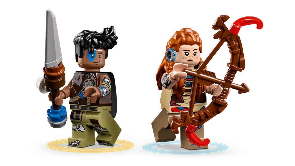 Конструктор Lego Horizon Adventures Элой и Варл против Шелл-Уокера и Савтуза (77037) — фото 6