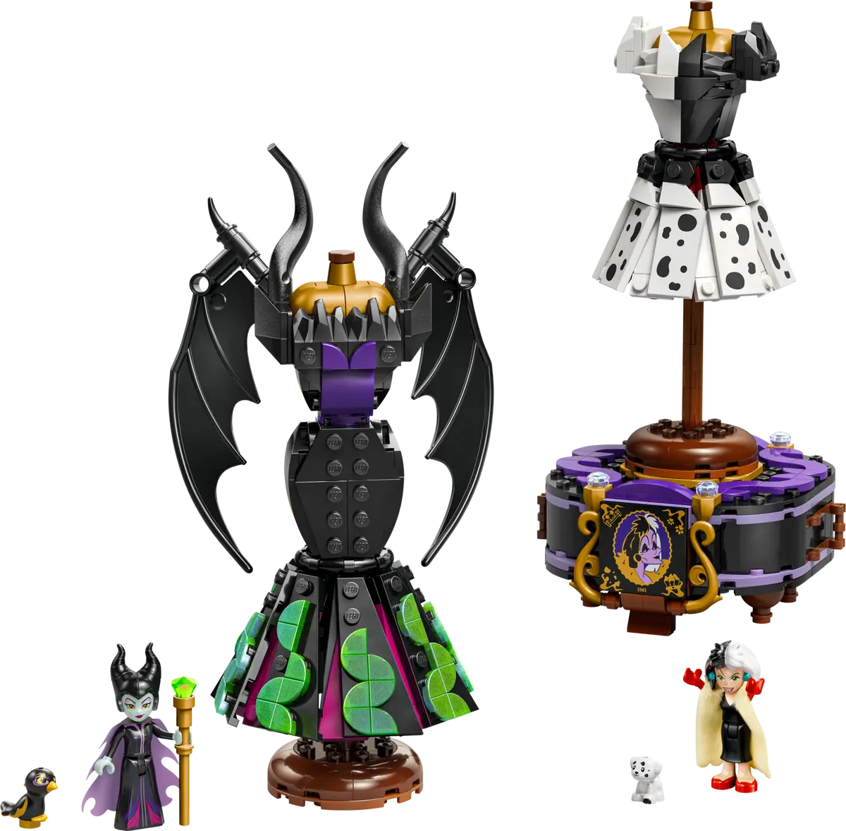Конструктор Lego Disney Princess Платья Малефисенты и Круэллы Де Виль / 43262 — фото 4