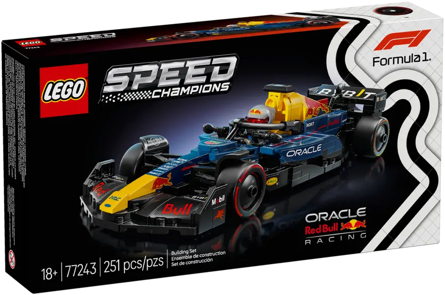 Конструктор Lego Speed Champions Болид Формулы-1 Oracle Red Bull Racing RB20 (77243)