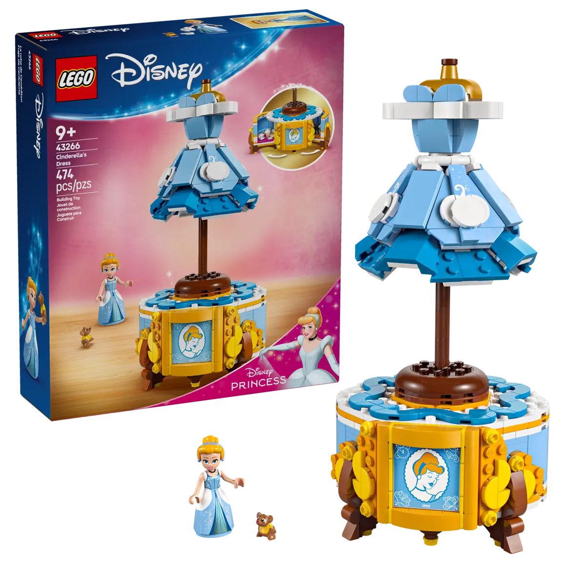 Конструктор Lego Disney Princess Платье Золушки / 43266 — фото 3