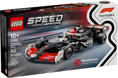 

Конструктор, Speed Champions Болид Формулы-1 MoneyGram Haas VF-24 / 77250