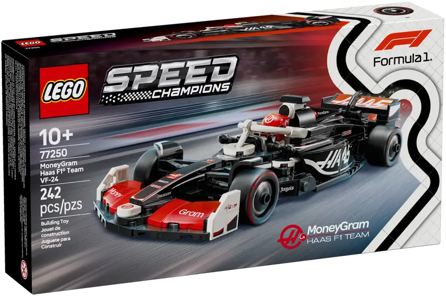 Конструктор Lego Speed Champions Болид Формулы-1 MoneyGram Haas VF-24 / 77250