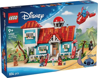 Конструктор Lego Disney Пляжный домик Лило и Стича / 43268 - 