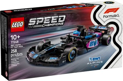

Конструктор, Speed Champions Болид Формулы-1 BWT Alpine A524 / 77248