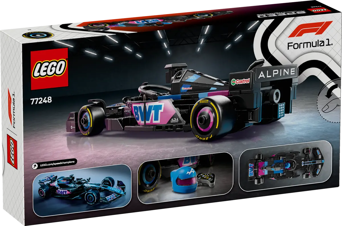 Конструктор Lego Speed Champions Болид Формулы-1 BWT Alpine A524 / 77248 — фото 2