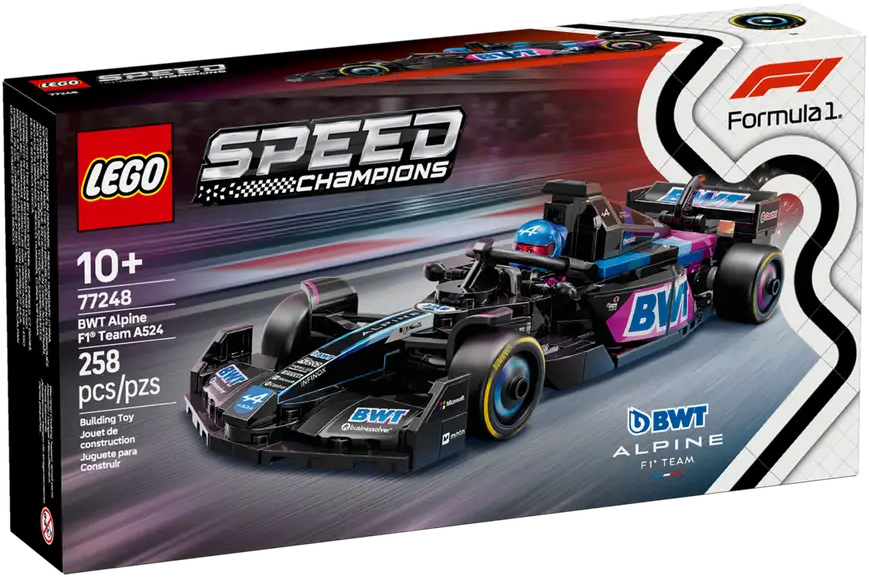 Конструктор Lego Speed Champions Болид Формулы-1 BWT Alpine A524 / 77248