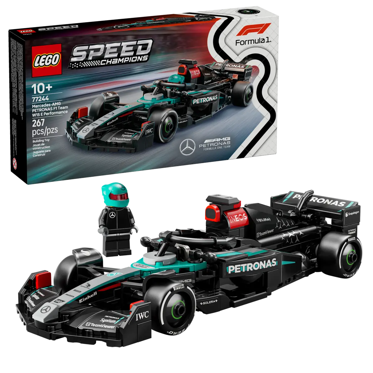 Конструктор Lego Speed Champions Болид Формулы-1 Mercedes-AMG W15 / 77244 — фото 3