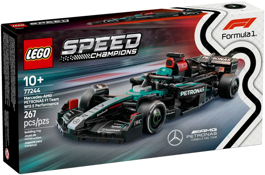 Конструктор Lego Speed Champions Болид Формулы-1 Mercedes-AMG W15 / 77244
