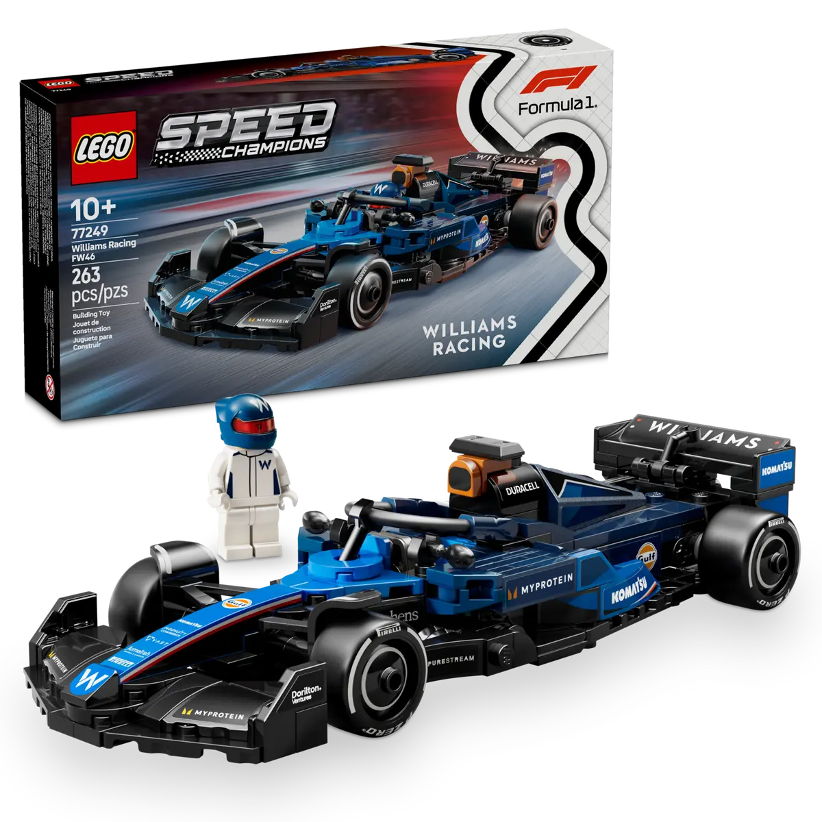 Конструктор Lego Speed Champions Болид Формулы-1 Williams Racing FW46 / 77249 — фото 3