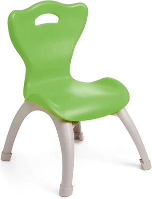 Стул детский KidPlast Combo / PL472700 (зеленый/серый) - 