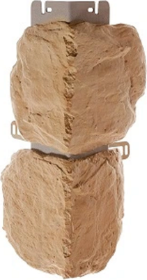 

Угол для сайдинга, Бутовый камень греческий Наружный