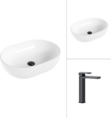 

Умывальник со смесителем, 21836A + Cascade 21СК0655BS