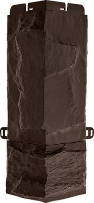 

Угол для сайдинга, Гранит ЭКО Коричневый Наружный