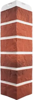 

Угол для сайдинга, Кирпич Рижский-04 Наружный