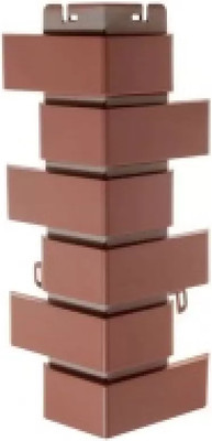 

Угол для сайдинга, Кирпич клинкерный Жженый Наружный