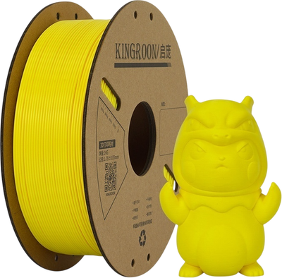 Пластик для 3D-печати Kingroon PLA 1.75мм / NPLA005 (1кг, желтый) - 
