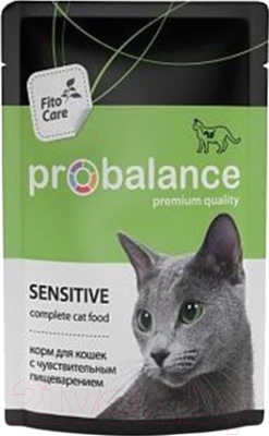 

Корм для кошек ProBalance, Sensitive для кошек с чувствительным пищеварением