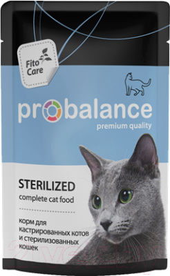 

Корм для кошек ProBalance, Sterilized