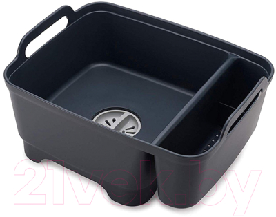 Емкость для мытья посуды Joseph Joseph Wash&Drain Bowl 85138 (темно-серый)
