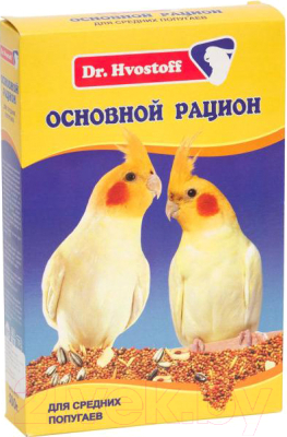 

Корм для птиц Dr.Hvostoff, Основной рацион для средних попугаев