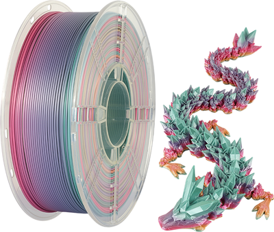 

Пластик для 3D-печати, New PLA Silk Rainbow 1.75mm / HC258