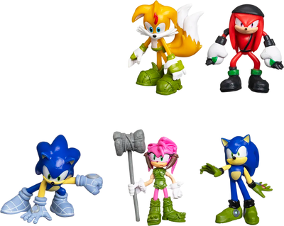 Набор фигурок коллекционных Sonic Prime SON2240B (5шт) -