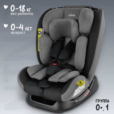 Автокресло NINO Safe YC11A (черный) -