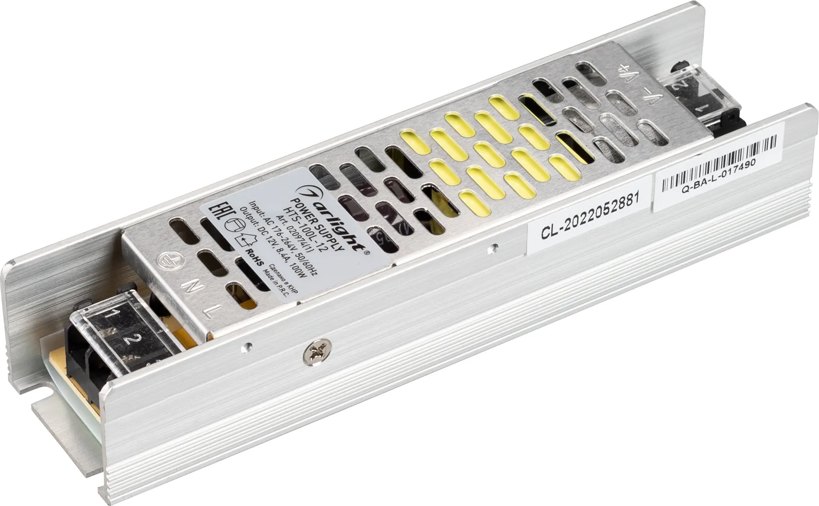 Блок питания для светильника Arlight HTS-100L-12 12V 8.4A 100W / 020974(1)
