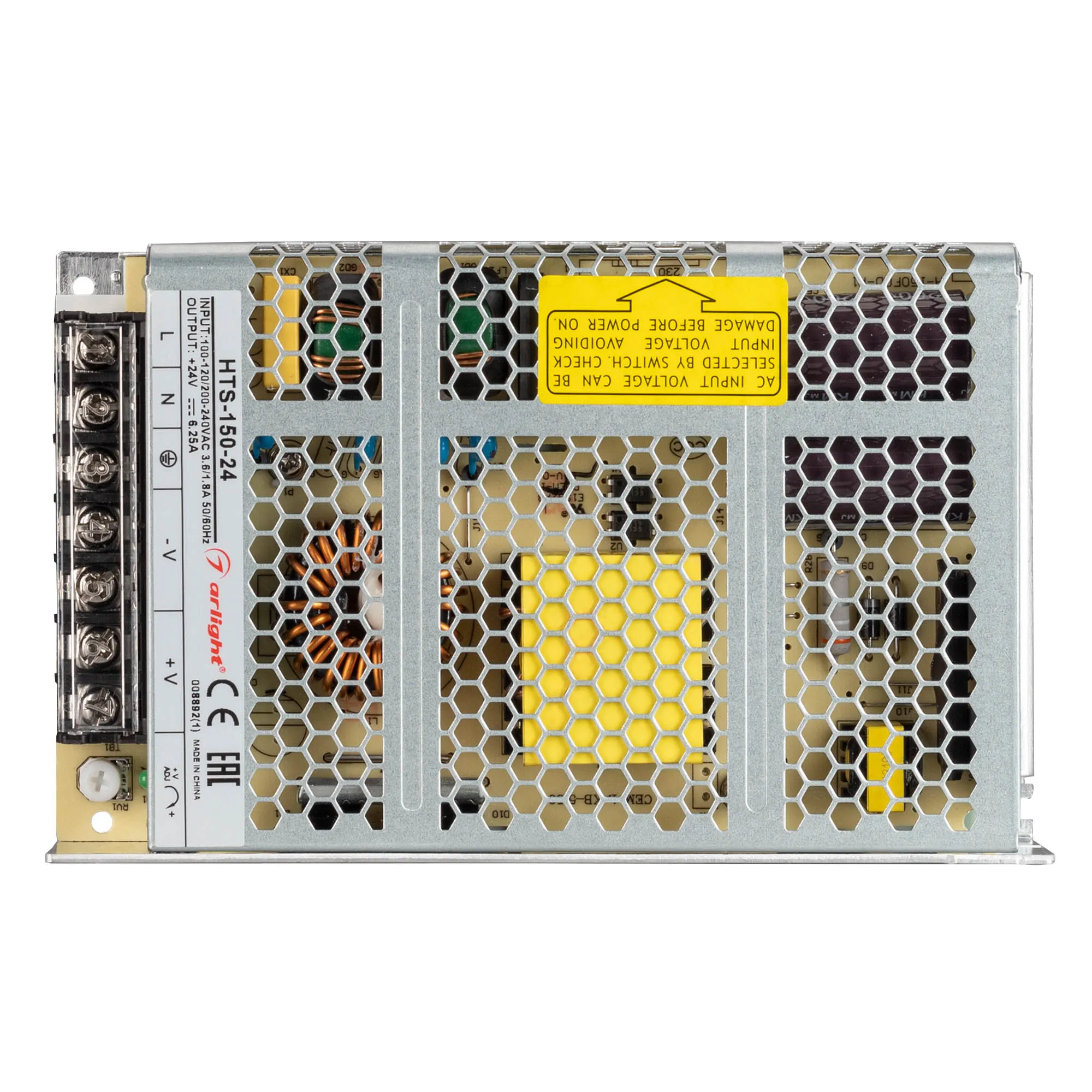 Блок питания для светильника Arlight HTS-150-24 24V 6.2A 150W / 008892(1) — фото 2