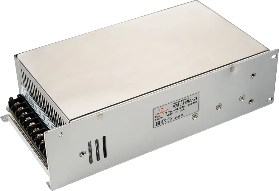 Блок питания для светильника Arlight HTS-600M-24 24V 25A 600W / 014978