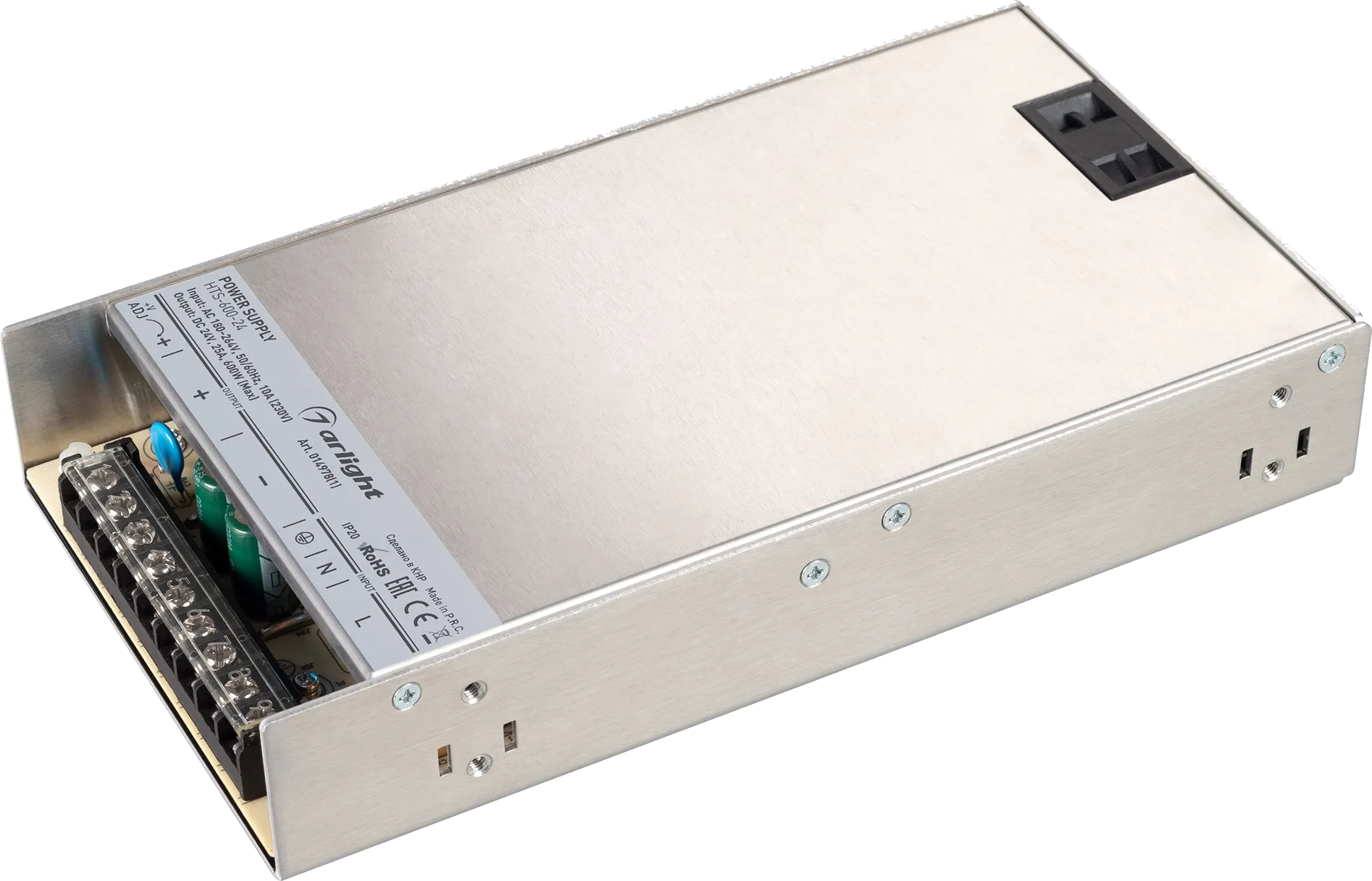 Блок питания для светильника Arlight HTS-600-24 24V 25A 600W / 014978(1)