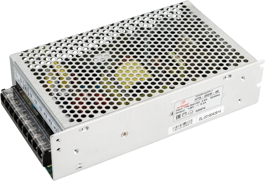 Блок питания для светильника Arlight HTS-250M-48 48V 5.2A 250W / 020674