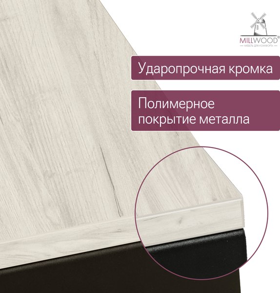 Купить Подставка под монитор Millwood 60х23х10 / 51107_bk_ch_5 в Солигорске