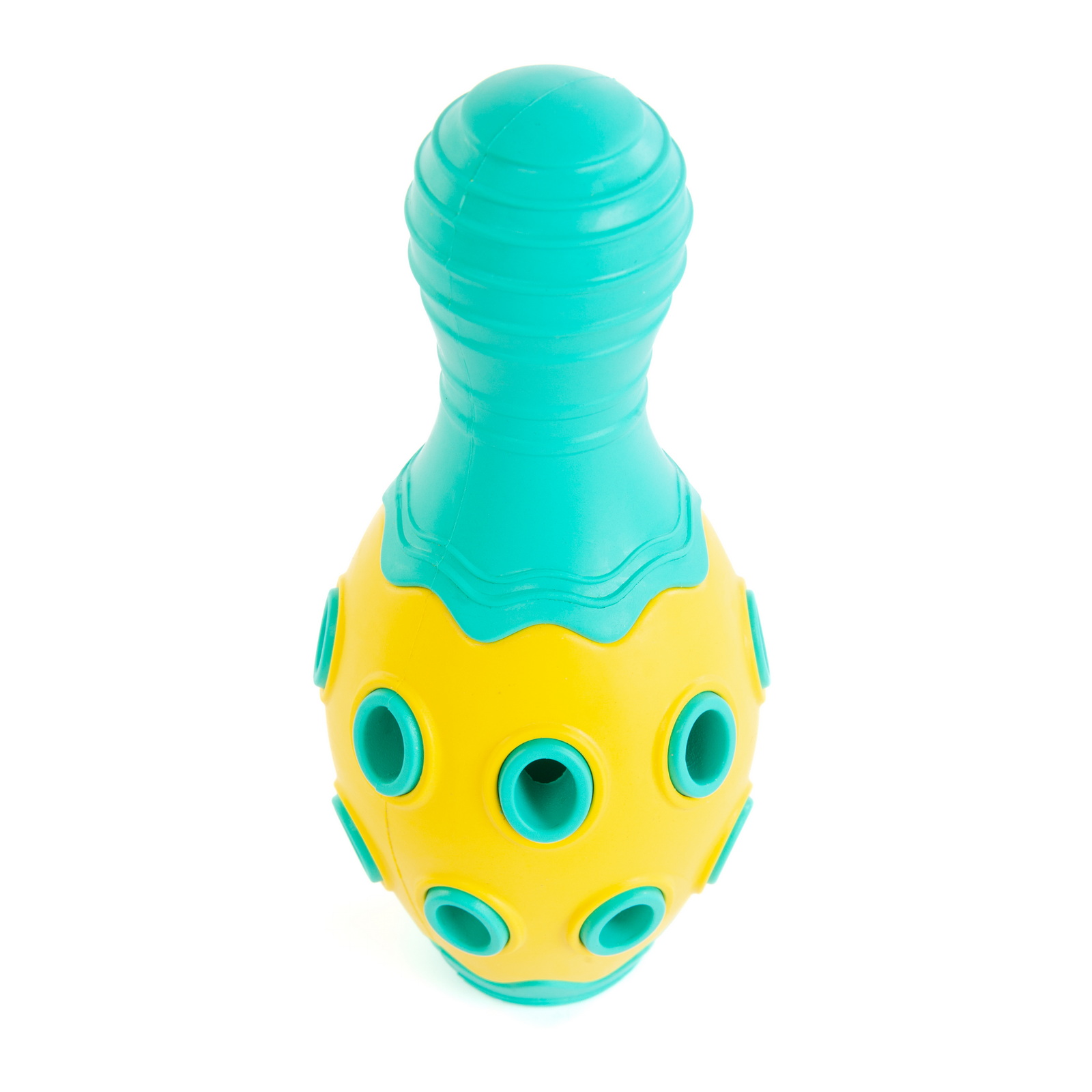 Игрушка для собак SkyRus Кегля / 145048/green (желтый/зеленый) — фото 2