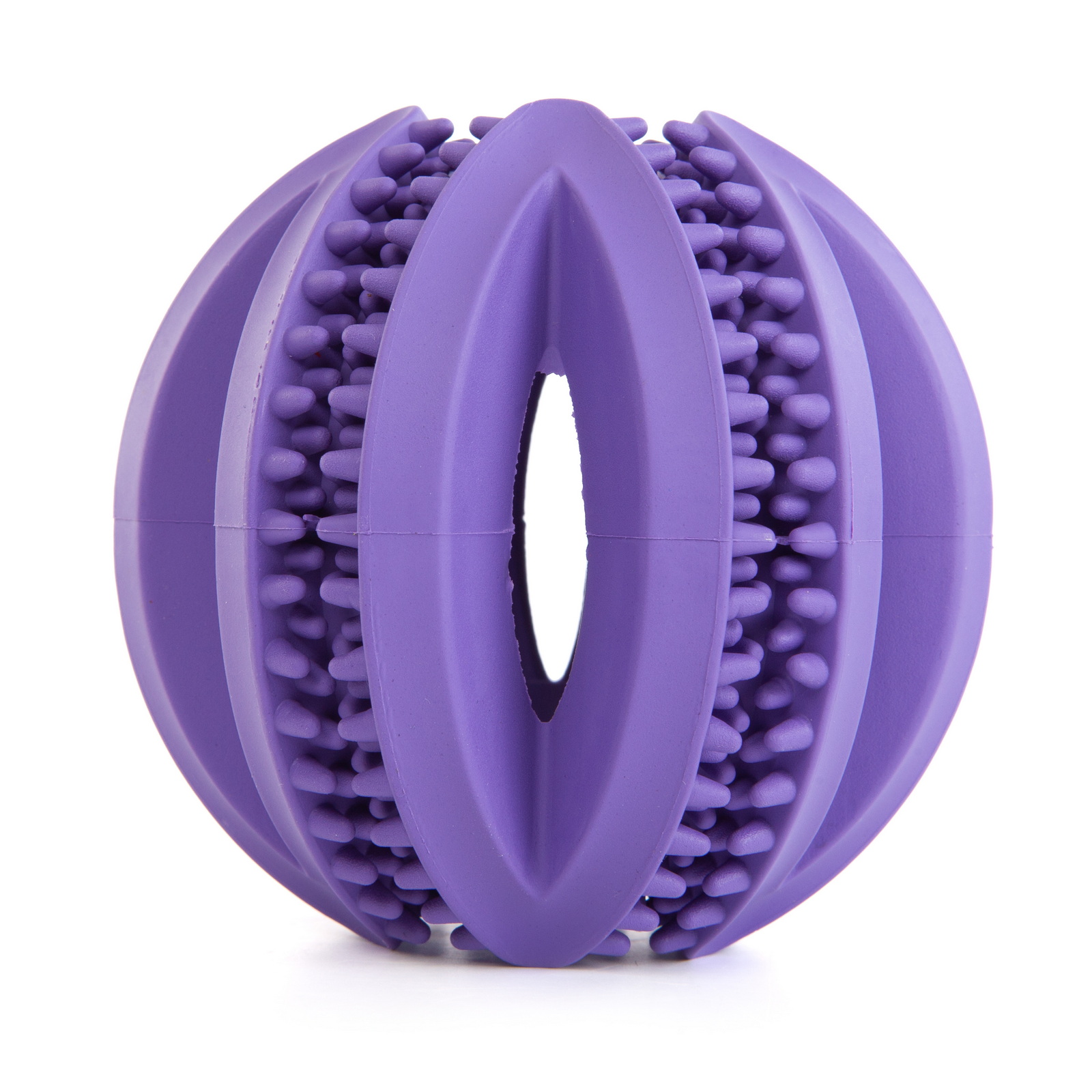 Игрушка для собак SkyRus Мячик комбинированный / 145039/purple (фиолетовый) — фото 2