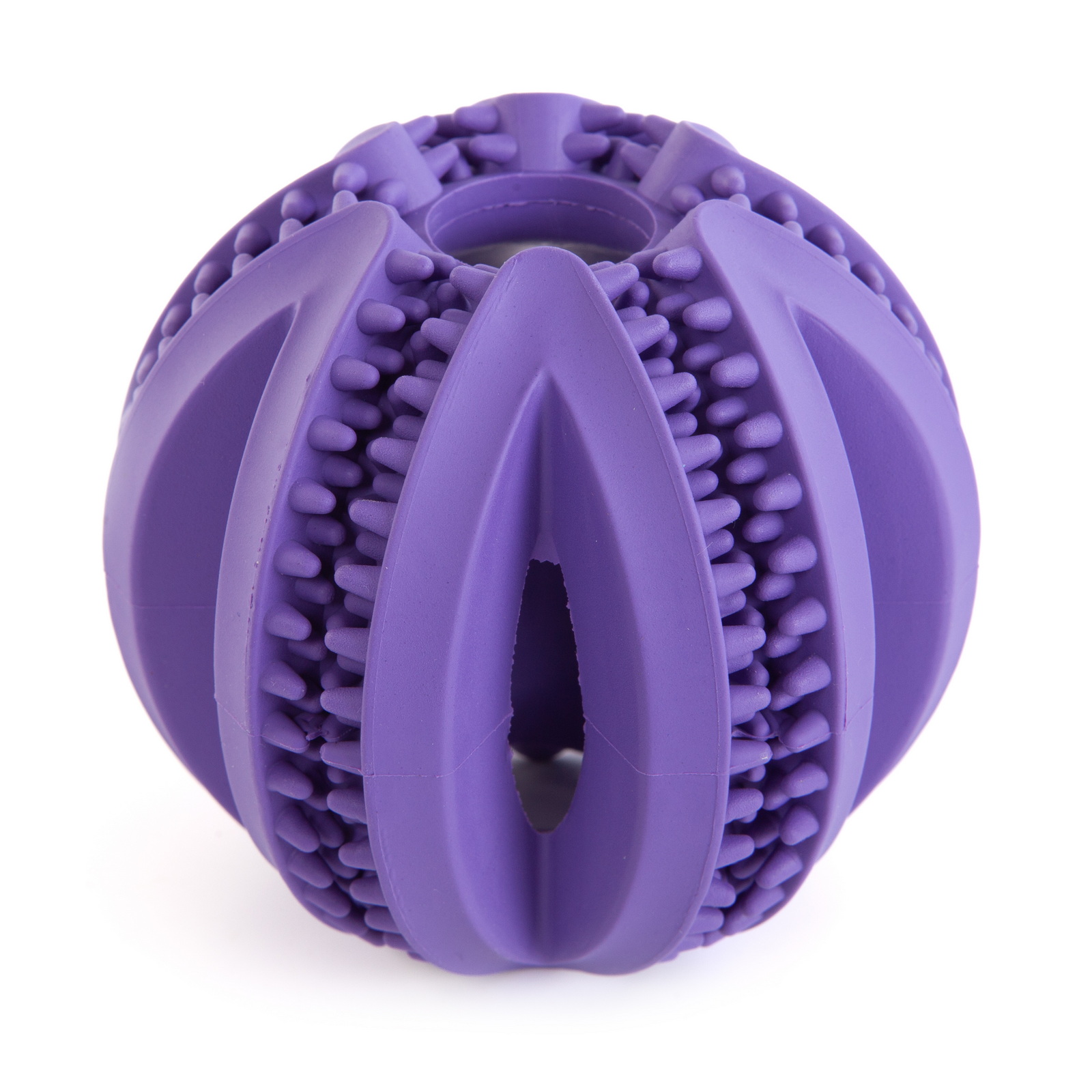 Игрушка для собак SkyRus Мячик комбинированный / 145039/purple (фиолетовый) — фото 6