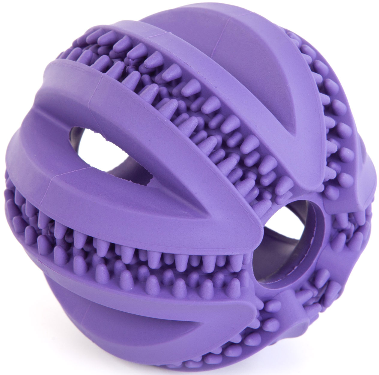 Игрушка для собак SkyRus Мячик комбинированный / 145039/purple (фиолетовый)