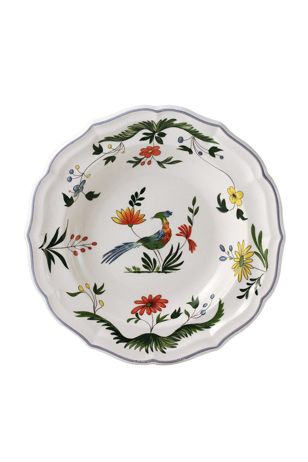 Набор тарелок Gien Oiseaux De Paradis 0111B4AY22 (4шт)