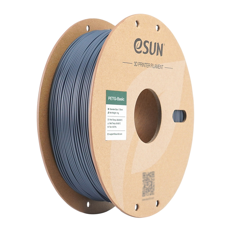 Пластик для 3D-печати eSUN PETG-Basic / PETG-Basic175H1P1 (1.75 мм, 1кг, серый)