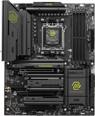 Материнская плата MSI MAG X870E Tomahawk WiFi - 