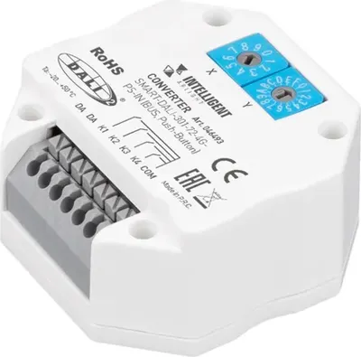 

Конвертер для светодиодной ленты, Intelligent SMART-DALI-301-72-4G-PS-IN / 046493