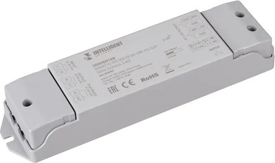 

Конвертер для светодиодной ленты, Intelligent SMART-0-10V-302-72-SH-DRI-PD-SUF / 038155