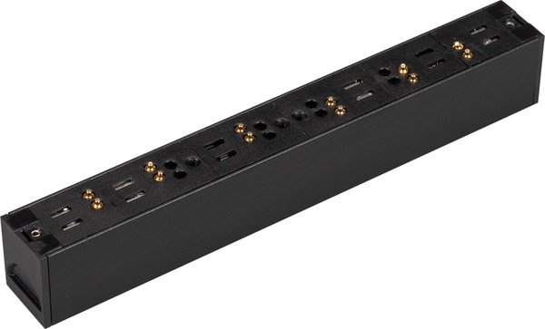 Коннектор для шинопровода Arlight MAG-CON-25-I-POWER BK / 035618
